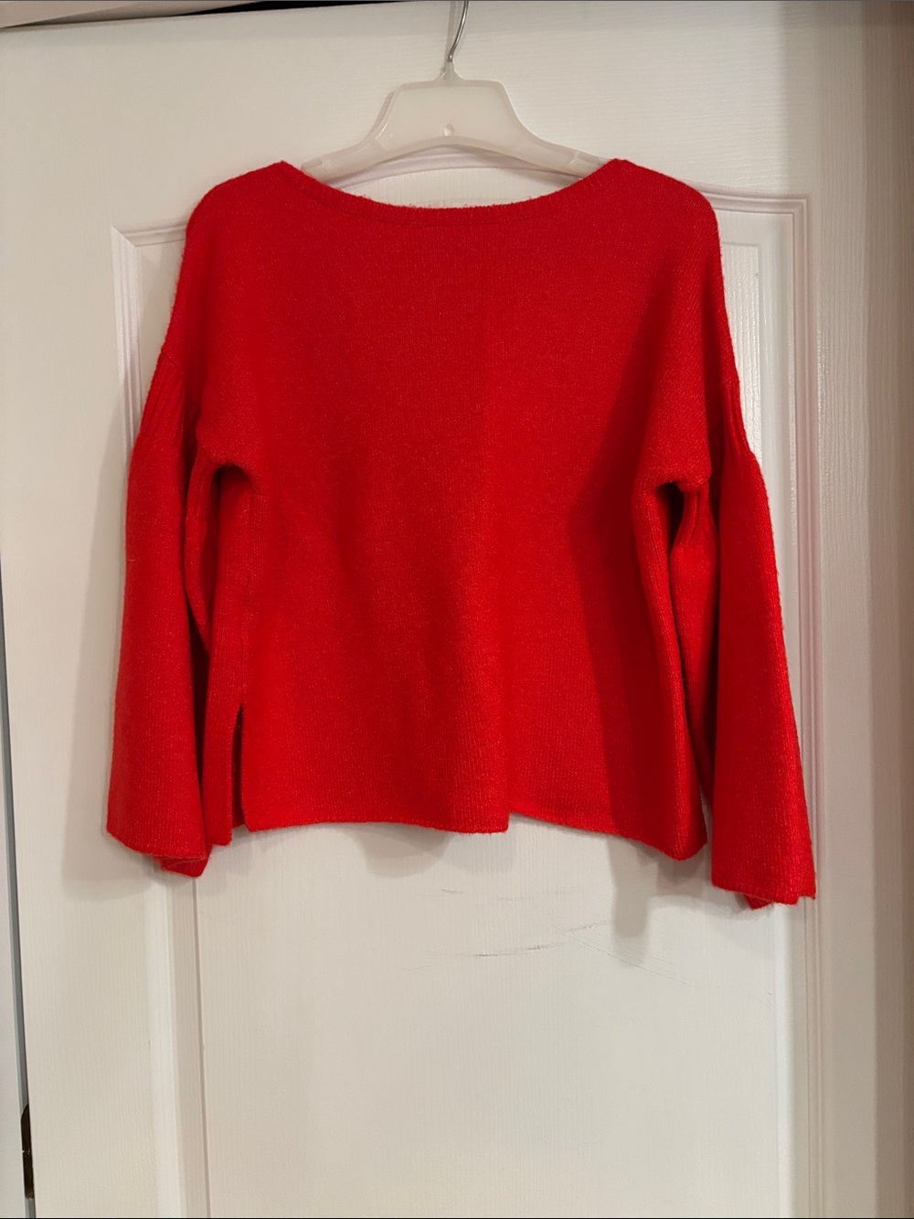 Lou & Grey Orange Off-the-Shoulder Sweater